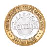 Image 2 : .999 Silver Harrahs Reno, Nevada $10 Casino Limited Edition Gaming Token