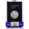 Image 2 : 1880-CC $1 Morgan Silver Dollar Coin GSA Hoard Uncirculated NGC MS62+ w/ Box & COA