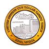 Image 2 : .999 Silver Atlantis Casino Resort Reno, NV $10 Casino Limited Edition Gaming Token