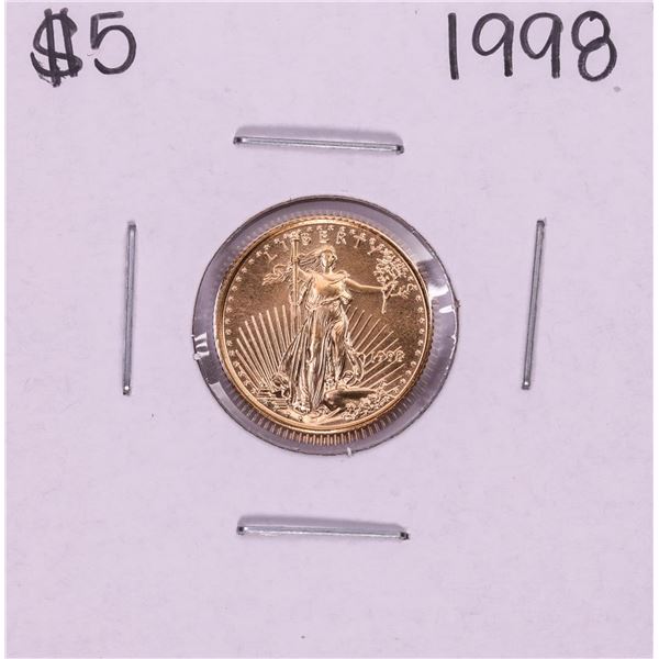 1998 $5 American Gold Eagle Coin