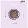 Image 1 : 1857 Seated Liberty Half Dime Coin