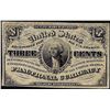Image 1 : 1863 Third Issue Three Cents Fractional Currency Note