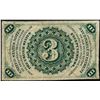 Image 2 : 1863 Third Issue Three Cents Fractional Currency Note