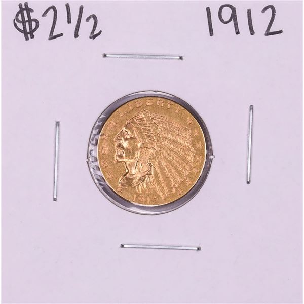 1912 $2 1/2 Indian Head Quarter Eagle Gold Coin