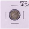 Image 1 : 1853 Arrows Seated Liberty Half Dime Coin