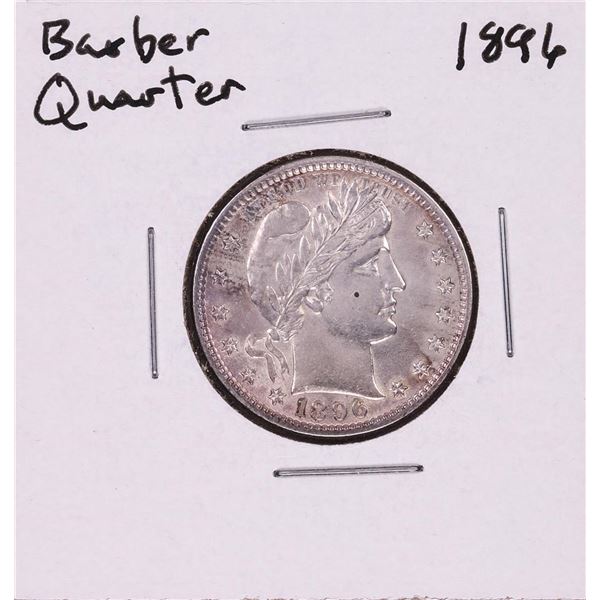 1896 Barber Quarter Coin