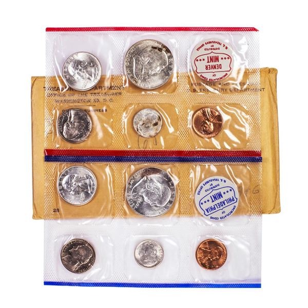 1960 P & D U.S. Mint (10) Coin Set