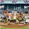 Image 2 : Looney Tunes "Line Up At The Plate (Astros)" Limited Edition Giclee On Paper