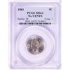Image 1 : 1883 No Cents Liberty V Nickel Coin PCGS MS64
