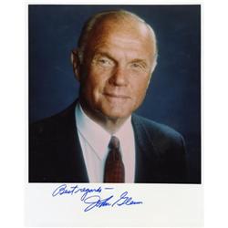 Senator, Astronaut John Glenn Signed Photo.