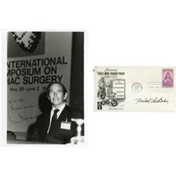 Heart Surgeons Barnard and DeBakey Signatures.