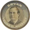 Image 1 : W.J. Bryan Young Democracy Celluloid.