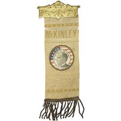McKinley Presidential Campaign Badge.
