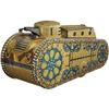 Image 1 : Marx Toys Wind-up Tin Tank
