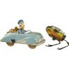 Image 1 : Donald Duck Rubber Car,