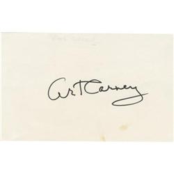 Art Carney Autograph
