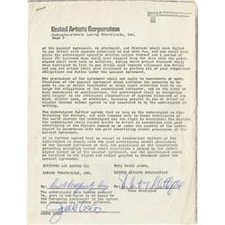 James Coco and Paul Wolfowitz Signed Agreement