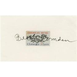 Betty Comden Autograph