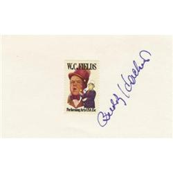 Buddy Hackett Autograph