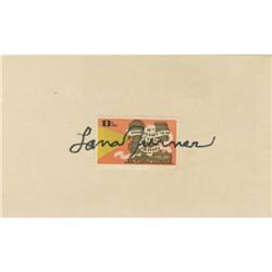 Lana Turner Autograph