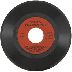 John Lennon "The KYA 1969 Peace Talk" 45