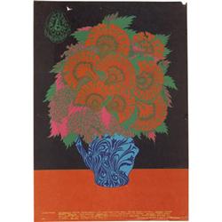 Blue Cheer "Flower Pot" Avalon Concert Poster FD