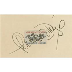 Pl+ícido Domingo Autograph