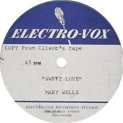 Motown Artists Acetate Group of 5 (Mary Wells)