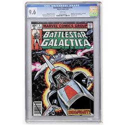 Battlestar Galactica #4 (Marvel, 1979) CGC 9.6