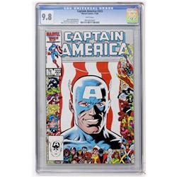 Captain America #323 (1986) CGC 9.8 Mike Zeck