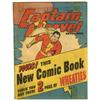 Image 1 : Captain Marvel Wheaties Premium #nn File Copy