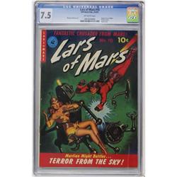 Lars of Mars #10 (Ziff-Davis, 1951) CGC VF- 7.5