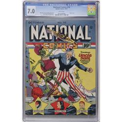 National Comics #16 (Quality, 1941) CGC FN/VF
