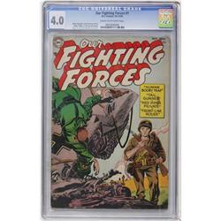 Our Fighting Forces #1 (DC, 1954) CGC VG 4.0