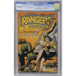 Rangers Comics #23 (Fiction House, 1945) CGC VF