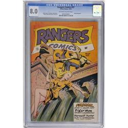 Rangers Comics #37 (Fiction House, 1947) CGC VF