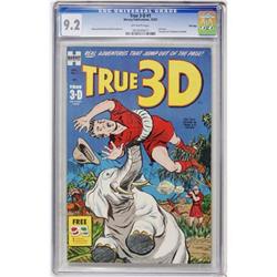 True 3-D #1 File Copy (Harvey, 1953) CGC NM- 9.2