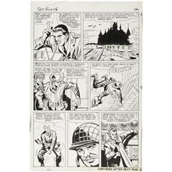 Dick Ayers and George Roussos Sgt Fury Page