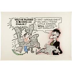 Al Capp - Li'l Abner's "Fearless Fosdick"