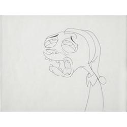 The Ren and Stimpy Show Ren Production Drawing