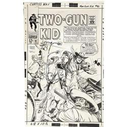 Ogden Whitney - Two-Gun Kid #91 Cover Original