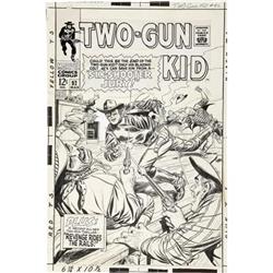 Ogden Whitney - Two-Gun Kid #92 Cover Original