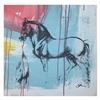 Image 1 : Rodgers "Leonardo'S Horse" Original Mixed Media On Canvas