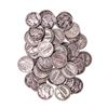Image 1 : Lot of (50) Assorted Date Mercury Dime Coins