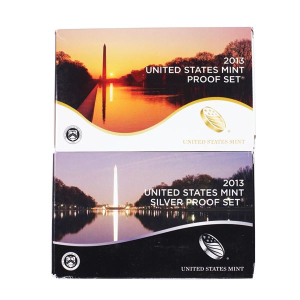 Lot of (2) 2013 United States Mint Proof Sets
