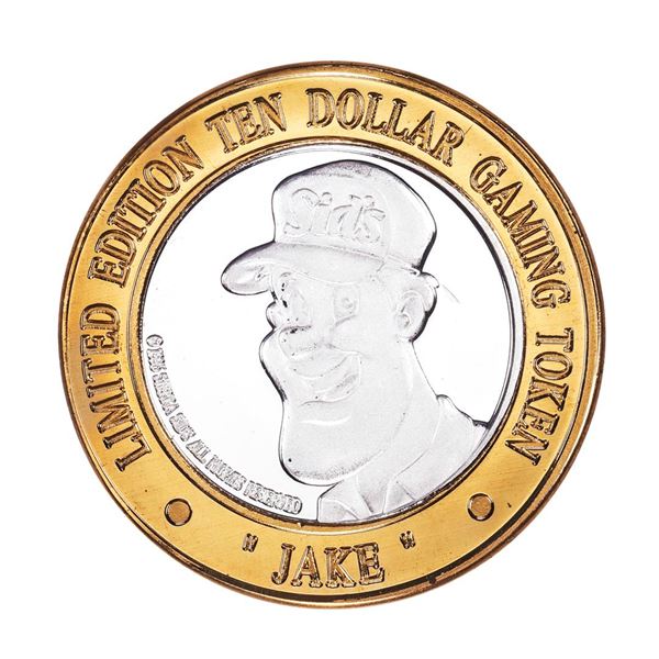 .999 Silver Sierra Sid's Sparks, Nevada $10 Limited Edition Casino Gaming Token