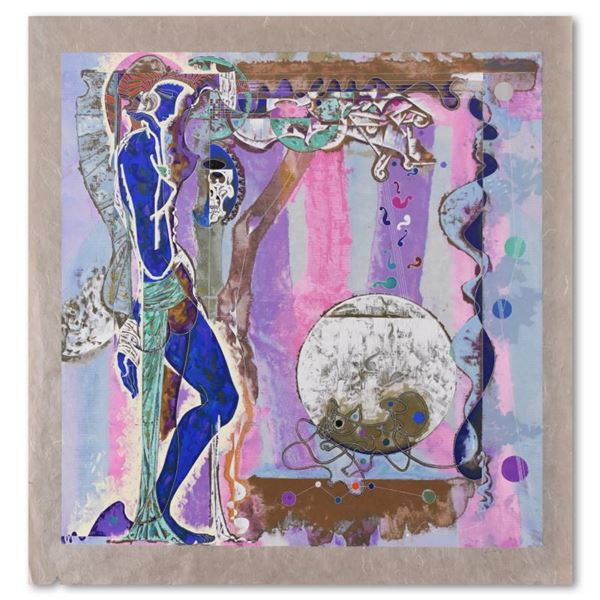 Lu Hong "Concerto" Limited Edition Serigraph On Rice Paper