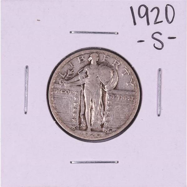 1920-S Standing Liberty Quarter Coin