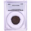 Image 1 : 1835 Braided Hair Half Cent Coin PCGS XF40