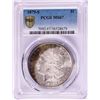 Image 1 : 1879-S $1 Morgan Silver Dollar Coin PCGS MS67 Amazing Toning